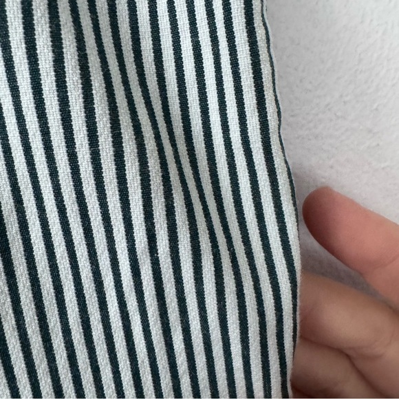 Loft cropped wide leg striped dressy pant Size 18 - Picture 6 of 7